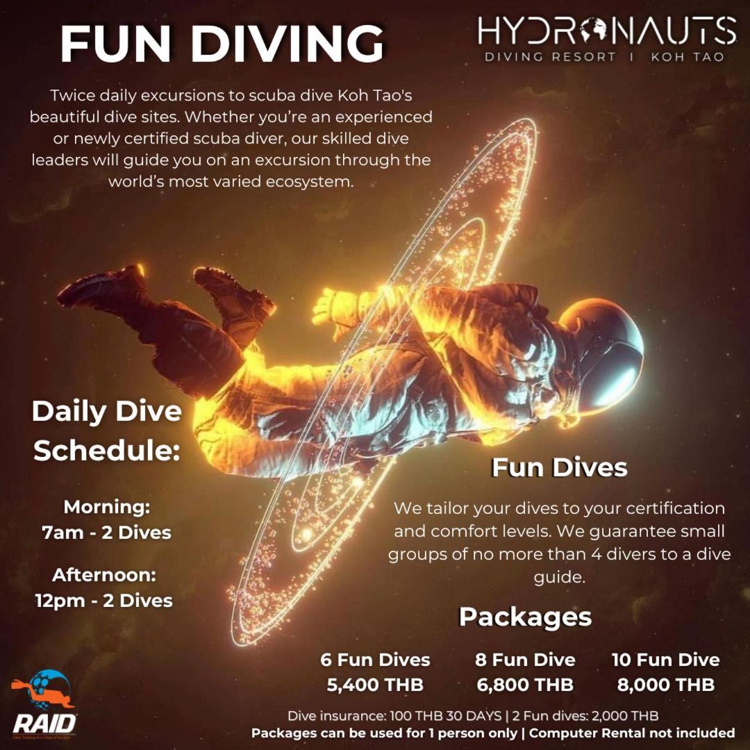 Hydronauts Diving Resort - Ko Tao Eksteriør bilde